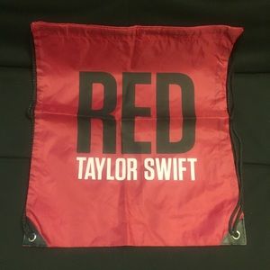 {Final drop} Taylor Swift RED tour drawstring bag